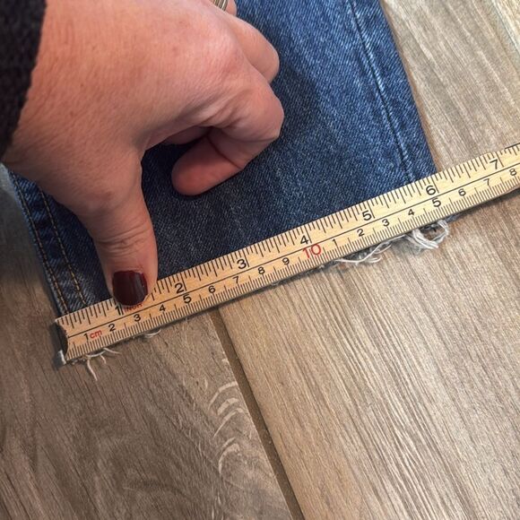 Rag and Bone Raw Hem Jeans Size 29 Woman’s High Rise Skinny Ankle - Picture 11 of 14